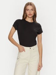 Calvin Klein T-Shirt K20K208049 Czarny Slim Fit. Czarne t-shirty Calvin Klein, l, bez wzorów, z bawełny, bez kołnierzyka, bez ramiączek. Za 129.99 zł.