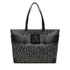 Torebka Armani Exchange. Czarne torebki klasyczne Armani Exchange, bez wzorów, klasyczne, bez dodatków. Za 899.99 zł.
