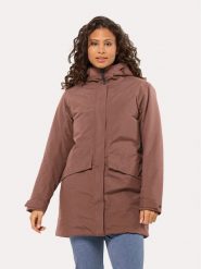 Jack Wolfskin Kurtka zimowa Tempelhof Coat 1116151 Bordowy Regular Fit. Czerwone kurtki Jack Wolfskin, na zimę, m, bez wzorów, z syntetyku, bez kaptura. Za 679.99 zł.