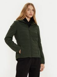Champion Kurtka puchowa 117571 Zielony Custom Fit. Zielone kurtki Champion, xl, bez wzorów, z puchu, bez kaptura. Za 299.99 zł.