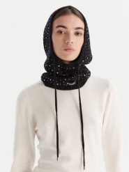 PINKO Komin 106005 A2YY Z99 Czarny. Czarne szaliki i kominy Pinko, bez wzorów, z materiału. Za 749.99 zł.