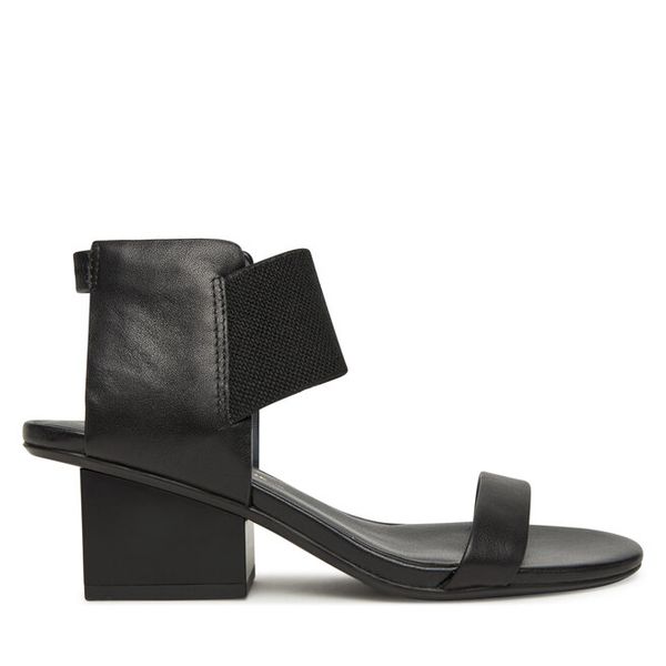 Sandały United Nude. Czarne sandały United Nude, bez wzorów, bez obcasa, na słupku, bez zapięcia. Za 1,009.00 zł.