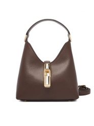 Furla Torebka Iride Mini WE00876 ARE000 KH 4284S Brązowy. Brązowe torebki klasyczne Furla, bez wzorów, ze skóry, bez dodatków. Za 1,109.00 zł.