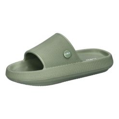 Klapki sportowe damskie CMP Ruby Slipper wygodne zielone. Czarne skarpetki sportowe CMP, bez wzorów, z syntetyku, do pływania. Za 78.44 zł.