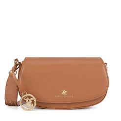 Torebka Beverly Hills Polo Club. Brązowe listonoszki Beverly Hills Polo Club, bez wzorów, bez dodatków. Za 179.99 zł.