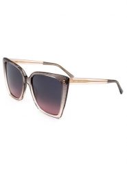 Jimmy Choo Damskie okulary przeciwsłoneczne w kolorze szaro-granatowym rozmiar: 56. Niebieskie okulary przeciwsłoneczne Jimmy Choo, bez wzorów, z tworzywa sztucznego, szklane. Za 374.95 zł.