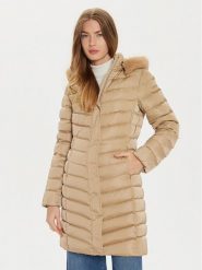 Geox Kurtka puchowa Bettanie W4626H T3122 F5233 Beżowy Regular Fit. Brązowe kurtki Geox, bez wzorów, z puchu, bez kaptura. Za 779.99 zł.