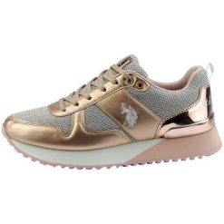 U.S. POLO ASSN. tenisówki damskie Tabitha 2 Met 39 złoty. Żółte trampki U.S. Polo Assn., bez wzorów, bez zapięcia. Za 389.00 zł.