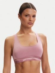Calvin Klein Underwear Biustonosz top LV00QF8869 Różowy. Czerwone topy Calvin Klein Underwear, xl, bez wzorów, z bawełny, bez kołnierzyka, bez ramiączek. Za 149.99 zł.