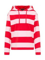 ELBSAND Bluza "Eydis" w kolorze jasnoróżowo-czerwonym rozmiar: XL. Czerwone bluzy ELBSAND, xl, bez wzorów, z kapturem. Za 195.97 zł.