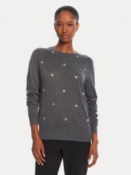 Lola Casademunt by Maite Sweter MF2511012 Szary Regular Fit. Szare swetry Lola Casademunt by Maite, m, bez wzorów, z syntetyku, bez ramiączek. Za 579.99 zł.