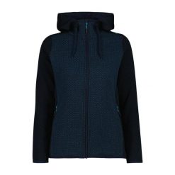 Bluza damska turystyczna CMP 35H5896. Niebieskie bluzy CMP, xs, bez wzorów, sportowe, bez ramiączek, bez kaptura. Za 297.50 zł.