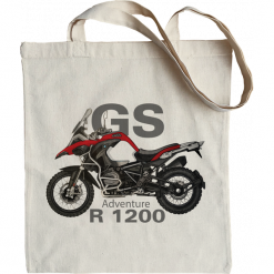 BMW GS — torba. Torby podróżne nikiniki, bez wzorów, z bawełny, na ramię, duże. W wyprzedaży za 24.65 zł.