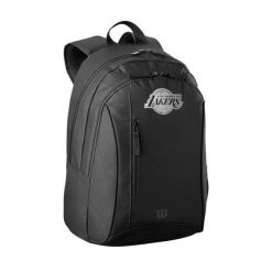 Plecak do koszykówki Wilson NBA Team Los Angeles Lakers - WZ6015005. Czarne plecaki Wilson, bez wzorów, bez dodatków. Za 118.89 zł.