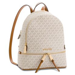 Plecak MICHAEL Michael Kors. Brązowe plecaki MICHAEL Michael Kors, bez wzorów, bez dodatków. Za 989.99 zł.