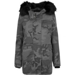 Damska klasyczna parka miejska Overd Parka. Czarne płaszcze Urban Classics, na zimę, bez wzorów, klasyczne, bez kaptura. Za 548.00 zł.
