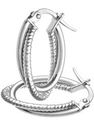 Diamant Exquis Złote kolczyki-kreole rozmiar: onesize. Szare kolczyki Diamant Exquis, złote. Za 677.64 zł.