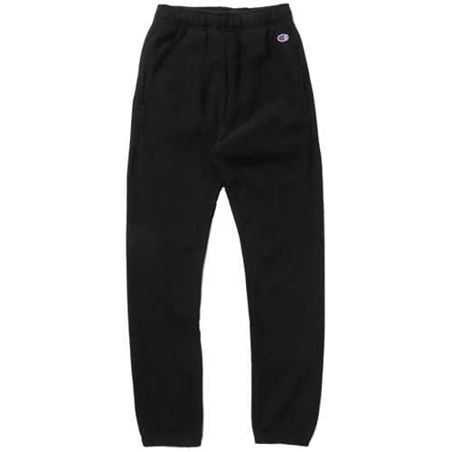 Spodnie sportowe damskie Champion Elastic Cuff Pants. Czarne spodnie dresowe Champion, bez wzorów, z bawełny, długie. Za 205.00 zł.
