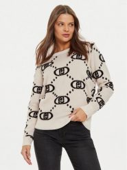 Liu Jo Sport Sweter TF4230 MA94O Różowy Regular Fit. Czerwone swetry Liu Jo Sport, m, bez wzorów, z syntetyku, sportowe, bez ramiączek. Za 269.99 zł.