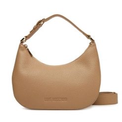 Torebka LOVE MOSCHINO. Brązowe torebki klasyczne Love Moschino, bez wzorów, klasyczne, bez dodatków. Za 679.99 zł.