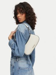 KARL LAGERFELD Torebka B2W30180 Biały. Białe torebki klasyczne KARL LAGERFELD, bez wzorów, ze skóry, bez dodatków. Za 779.99 zł.