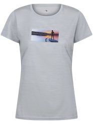 Regatta Koszulka funkcyjna "Fingal VII" w kolorze szarym rozmiar: 49. Szare t-shirty sportowe Regatta, bez wzorów, z materiału, bez ramiączek, outdoorowe. Za 22.13 zł.
