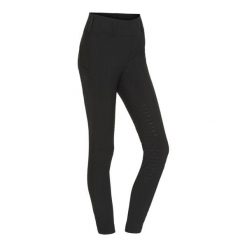 Damskie legginsy jeździeckie z pełną przyczepnością Catago River. Niebieskie legginsy CATAGO, bez wzorów, z tkaniny, eleganckie. Za 514.50 zł.