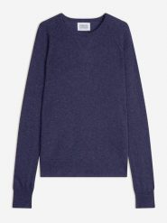 AUTHENTIC CASHMERE Kaszmirowy sweter "Etret" w kolorze granatowym rozmiar: L. Niebieskie swetry AUTHENTIC CASHMERE, l, bez wzorów, z kaszmiru, bez ramiączek. Za 347.99 zł.