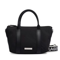 Torebka KARL LAGERFELD. Czarne torebki klasyczne KARL LAGERFELD, bez wzorów, klasyczne, bez dodatków. Za 779.99 zł.