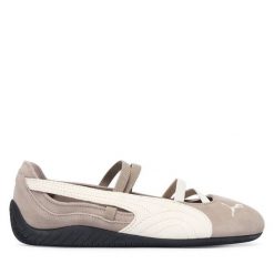 Baleriny Puma. Szare baleriny Puma, bez wzorów, bez obcasa, bez zapięcia. Za 399.99 zł.