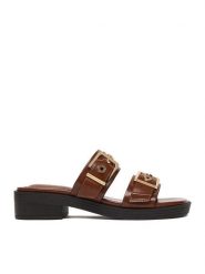 Beverly Hills Polo Club Klapki CEO-HY7006-1 Brązowy. Brązowe klapki Beverly Hills Polo Club, bez wzorów, z materiału, bez obcasa, bez zapięcia. Za 179.99 zł.