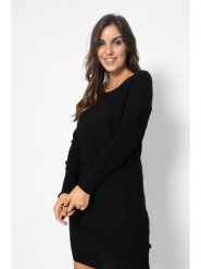 Perfect Cashmere Kaszmirowa sukienka "Molli" w kolorze czarnym rozmiar: M. Czarne sukienki Perfect Cashmere, m, bez wzorów, z kaszmiru, bez kołnierzyka, bez ramiączek, mini. Za 413.99 zł.