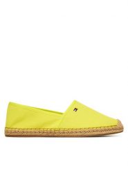 Tommy Hilfiger Espadryle Flag Canvas Espadrille FW0FW08541 Zielony. Zielone espadryle Tommy Hilfiger, bez wzorów, z materiału, bez obcasa. Za 249.99 zł.