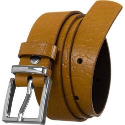 Pasek damski j. brązowy Rovicky ZPD-S2,5GK. Brązowe paski ROVICKY, bez wzorów, ze skóry. Za 35.99 zł.
