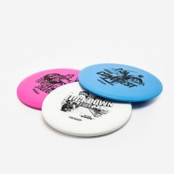 Zestaw Guru Disc Golf Starter 3 dyski. Swetry GURU, uniwersalny, bez wzorów, sportowe, bez ramiączek. Za 109.99 zł.