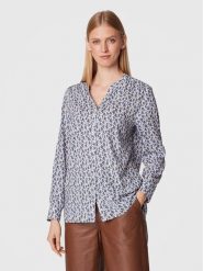 Olsen Koszula Casual Icons 12001745 Niebieski Regular Fit. Niebieskie koszule Olsen, bez wzorów, z bawełny, casualowe, bez kołnierzyka, bez ramiączek. Za 569.99 zł.