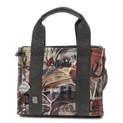 Brązowa Torebka Anekke Modny Kuferek Damski. Brązowe torebki klasyczne Anekke, bez wzorów, z materiału, eleganckie, na ramię, bez dodatków. Za 359.00 zł.