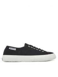Superga Tenisówki 3750 LEGGERA S7151EW Czarny. Czarne trampki Superga, bez wzorów, z materiału, bez zapięcia. Za 149.99 zł.