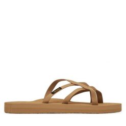 Japonki Teva. Brązowe japonki Teva, bez wzorów. Za 119.99 zł.