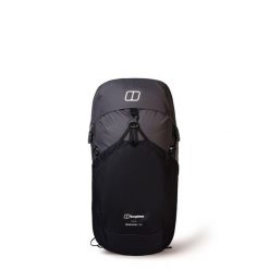 Plecak turystyczny Berghaus Freeflow 30 l - grey pinstripe/jet black. Czarne plecaki Berghaus, bez wzorów, bez dodatków. Za 592.99 zł.