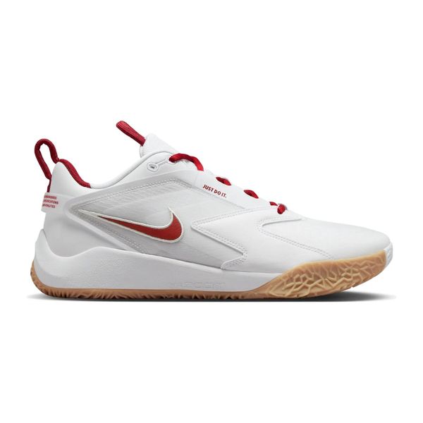 Buty halowe Nike HyperAce 3 SE. Białe buty do biegania Nike, bez wzorów, bez zapięcia, do biegania. Za 570.50 zł.