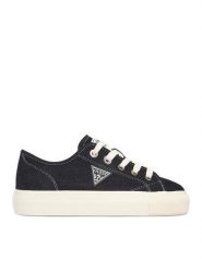Guess Jeans Tenisówki CWBEO-GJ202505162 Granatowy. Niebieskie trampki Guess Jeans, z aplikacjami, z jeansu, bez zapięcia. Za 199.99 zł.