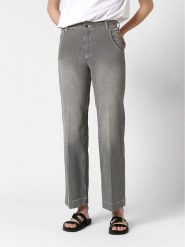 Rosner Dżinsy - Wide Leg fit - w kolorze szarym rozmiar: W46/L32. Szare jeansy Rosner, l, bez wzorów. Za 170.87 zł.