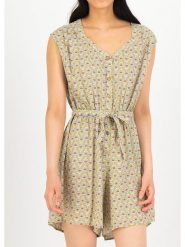 Blutsgeschwister Kombinezon ze wzorem rozmiar: XS. Kombinezony Blutsgeschwister, xs, bez wzorów, z tkaniny, bez kołnierzyka, bez ramiączek. Za 96.83 zł.