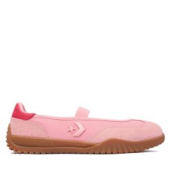 Baleriny Converse. Czerwone baleriny Converse, bez wzorów, retro, bez obcasa, bez zapięcia. Za 349.99 zł.