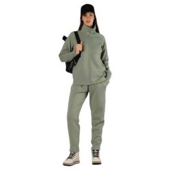 Bluza damska turystyczna CMP 34D1956. Zielone bluzy bez kaptura CMP, l, bez wzorów, z materiału, bez kaptura, na fitness i siłownię. Za 296.30 zł.