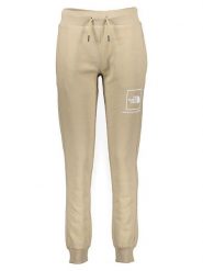 The North Face Spodnie dresowe w kolorze beżowym rozmiar: XL. Brązowe spodnie sportowe The North Face, bez wzorów, z dresówki. Za 197.17 zł.