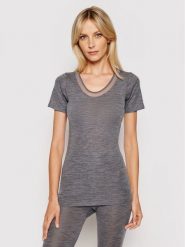 Femilet by Chantelle T-Shirt Juliana FN1583 Szary Regular Fit. Szare t-shirty Femilet by Chantelle, bez wzorów, z wełny, bez kołnierzyka, bez ramiączek. Za 219.99 zł.