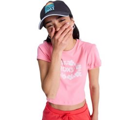 Czapka dla Kobiety LIVE FOREVER Czarny. Czarne czapki z daszkiem Roxy, bez wzorów, z bawełny. Za 109.99 zł.