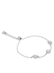 Swarovski Bransoletka 5732272 Srebrny. Szare bransoletki Swarovski, srebrne. Za 419.99 zł.